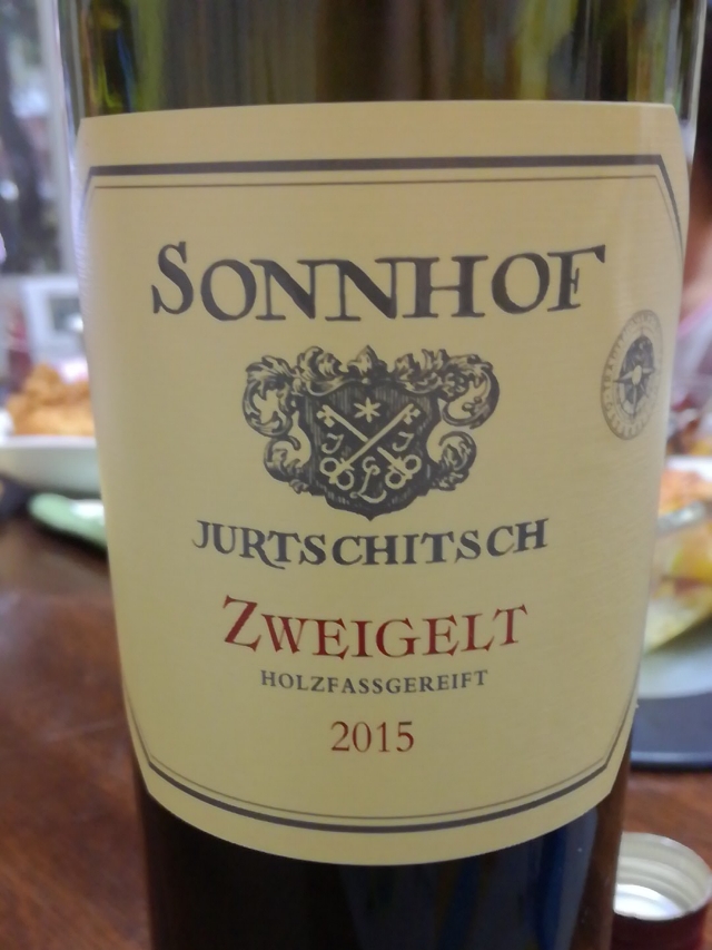 Jurtschitsch Sonnhof Zweigelt(ユルチッチ・ソンホフ ツヴァイ