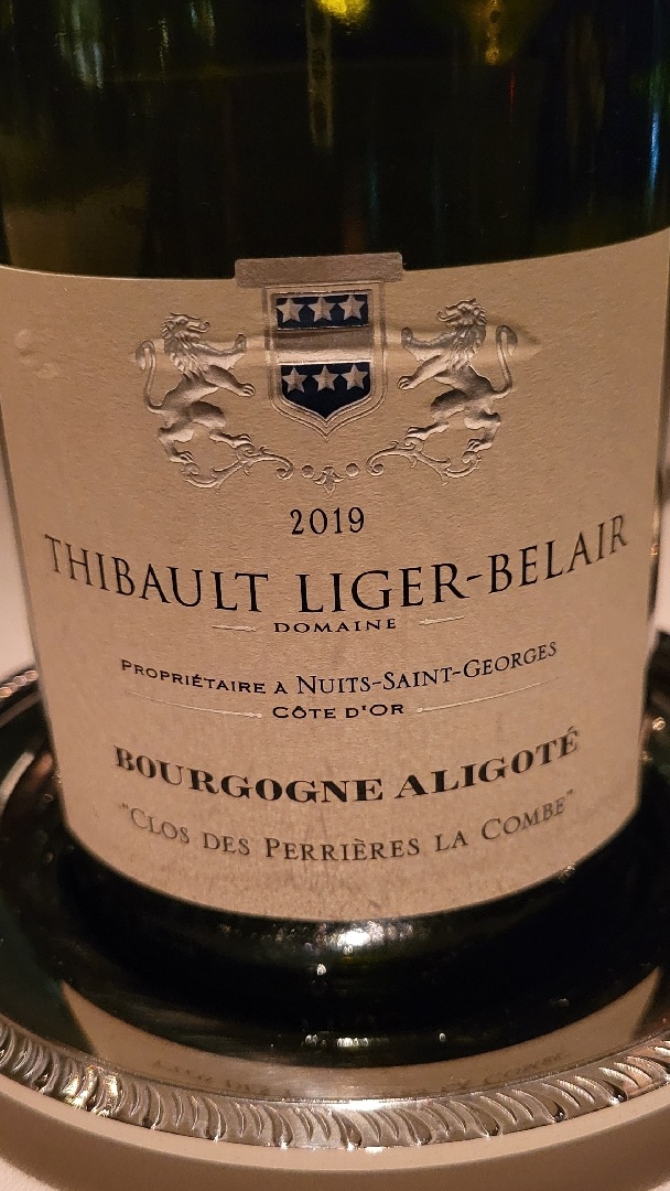 Thibault Liger Belair Bourgogne Aligoté Clos des | Vinica