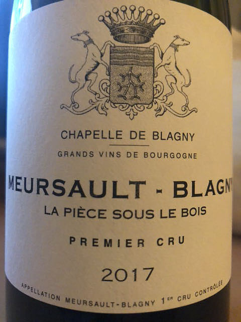 Chapelle de Blagny Meursault Blagny 1er Cru La Pièce Sous le Bois(シャペル・ド・ブラニー ムルソー ブラニー プルミエ・クリュ ラ・ピエス・スー・ル・ボワ)