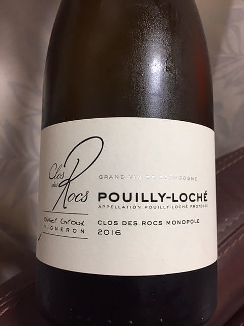 Clos des Rocs Pouilly Loché Clos des Rocs Monopole