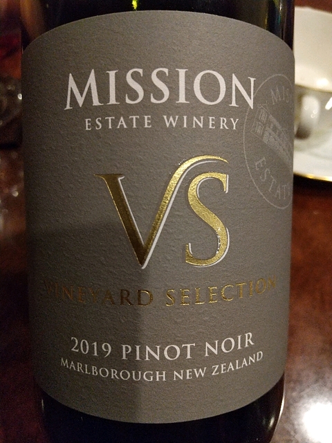 Mission VS (Vineyard Selection) Pinot Noir Marlborough(ミッション ヴィンヤード・セレクション ピノ・ノワール マールボロ)