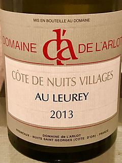 Dom. de l'Arlot Côte de Nuits Villages Au Leurey