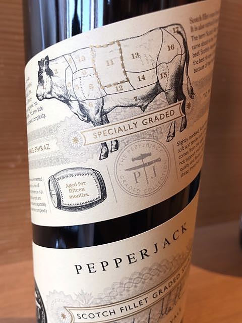 Pepperjack Scotch Fillet Graded Shiraz(ペッパージャック スコッチ・フィレ・グレーデッド シラーズ)