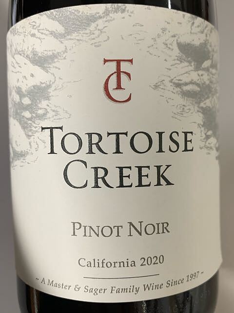 Tortoise Creek Pinot Noir California(トートワース・クリーク ピノ・ノワール カリフォルニア)