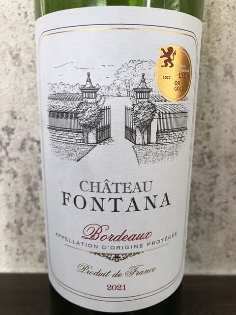 Ch. Fontana Bordeaux Rouge(シャトー・フォンタナ ボルドー)