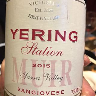 Yering Station Sangiovese(イエリング・ステーション サンジョヴェーゼ)