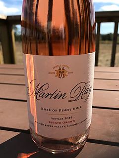 Martin Ray Rosé of Pinot Noir