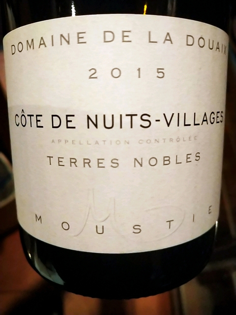 Dom. de la Douaix Côte de Nuits Villages Terres Nobles(ドメーヌ・ド・ラ・ドゥエ コート・ド・ニュイ・ヴィラージュ テレス・ノブレス)