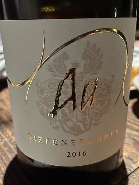 Tiefenbrunner Vigna Au Chardonnay Riserva
