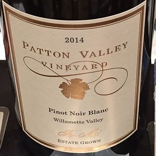 Patton Valley Fu Mei Pinot Noir Blanc