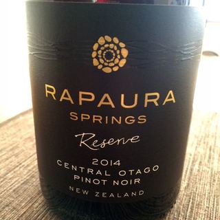 Rapaura Springs Reserve Central Otago Pinot Noir