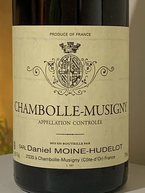 Daniel Moine (Hudelot) Chambolle Musigny(ダニエル・モワンヌ （ユドロ） シャンボール・ミュジニー)