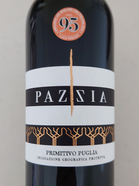 Pazzia Primitivo Puglia