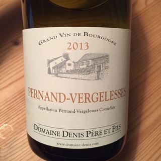 Dom. Denis Père et Fils Pernand Vergelesses Blanc(ドメーヌ・デニ・ペール・エ・フィス ペルナン・ヴェルジュレス ブラン)