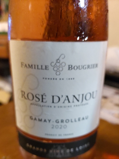 Famille Bougrier Rosé d'Anjou(ファミーユ・ブーグリエ ロゼ・ダンジュ)
