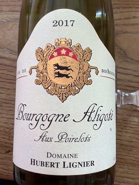 Dom. Hubert Lignier Bourgogne Aligoté Aux Poirelots(ドメーヌ・ユベール・リニエ ブルゴーニュ アリゴテ オー・ポワルロ)