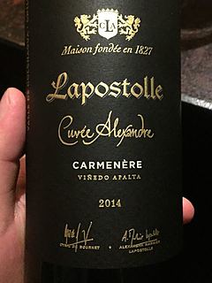 Lapostolle Cuvée Alexandre Carmenère(ラポストール キュヴェ・アレクサンドル カルメネーレ)