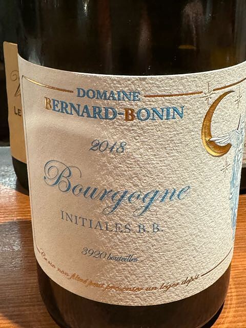 Dom. Bernard Bonin Bourgogne Initials B.B.(ドメーヌ・ベルナール・ボナン ブルゴーニュ イニシャルBB)