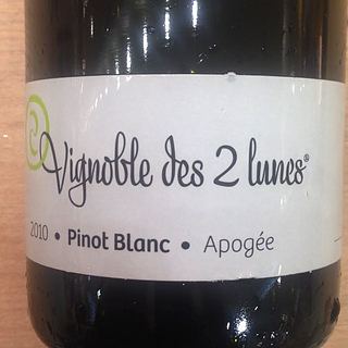 Vignoble des 2 Lunes Pinot Blanc Apogee