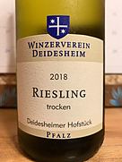 Winzerverein Deidesheim Riesling trocken(2018)