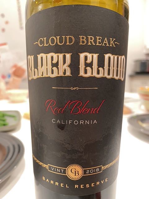 Cloud Break Black Cloud Red Blend