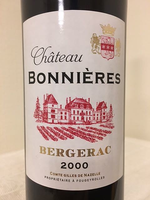 Ch. Bonnières Bergerac Rouge(シャトー・ボニエール ベルジュラック ルージュ)