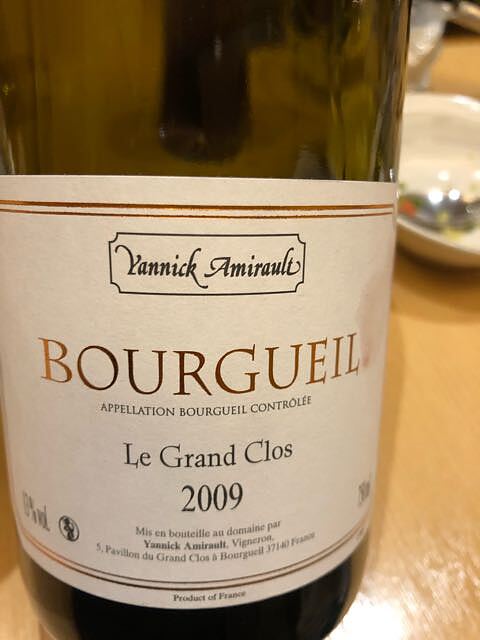 Yannick Amirault Bourgueil Le Grand Clos