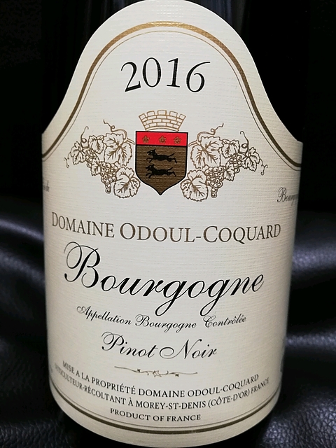 Dom. Odoul Coquard Bourgogne Pinot Noir