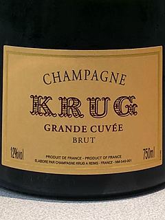 Krug Grande Cuvée Brut(クリュッグ グラン・キュベ ブリュット)