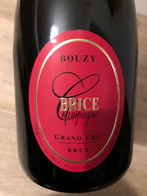 Champagne Brice Bouzy Grand Cru Brut(シャンパーニュ・ブリス ブージィ グラン・クリュ ブリュット)