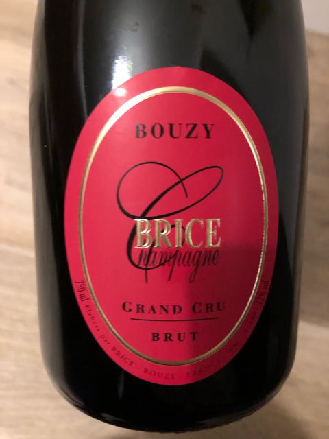Champagne Brice Bouzy Grand Cru Brut(シャンパーニュ・ブリス