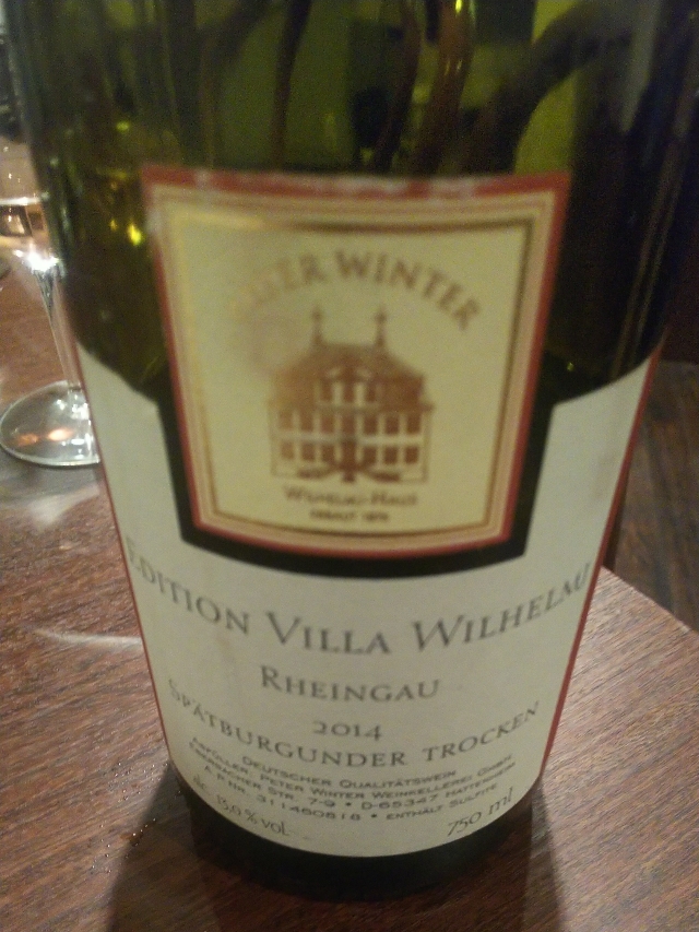 Peter Winter Edition Villa Wilhelmj Spätburgunder | Vinica 無料のワインアプリ