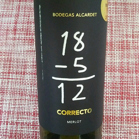 Bodegas Alcardet Correcto Merlot