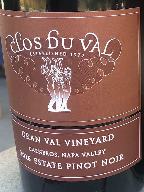 Clos Du Val Estate Pinot Noir Gran Val Vineyard(クロ・デュ・ヴァル エステート ピノ・ノワール グラン・ヴァル・ヴィンヤード)