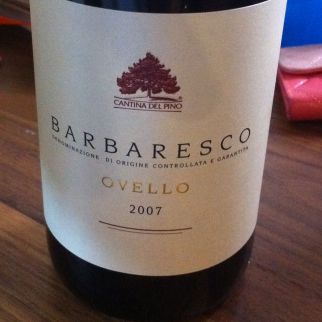 Cantina del Pino Barbaresco Ovello(カンティーナ・デル