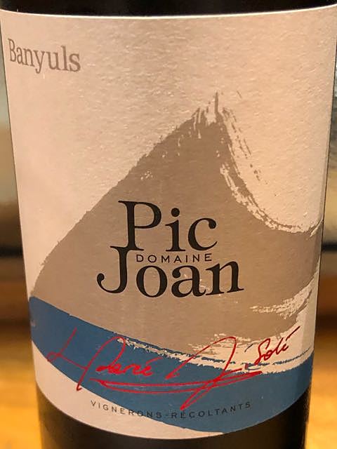 Pic Joan Banyuls Rimage