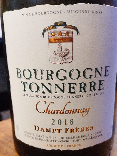 Dampt Frères Bourgogne Tonnerre Chardonnay