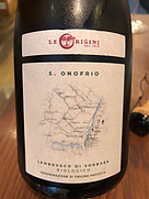 Le Origini Sant'Onofrio Vecchie Viti Lambrusco di Sorbara