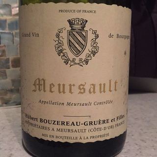 Hubert Bouzereau Gruère et Filles Meursault Blanc