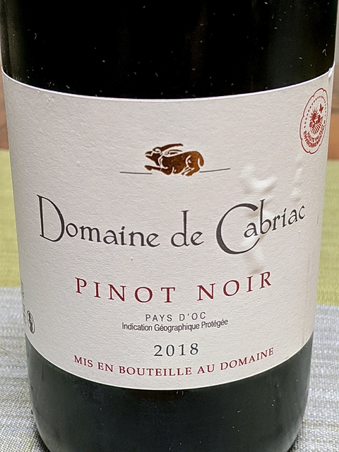 Dom. de Cabriac Pinot Noir(ドメーヌ・ド・カブリアック ピノ・ノワール)