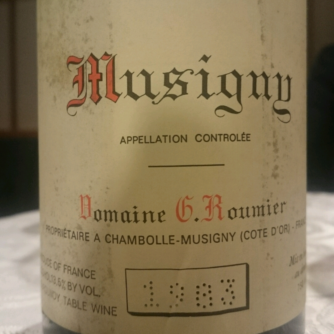 Dom. G. Roumier Musigny(ドメーヌ・ジョルジュ・ルーミエ