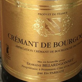 Dom. Billard Gonnet Crémant de Bourgogne(ドメーヌ・ビラール・ゴネ クレマン・ド・ブルゴーニュ)