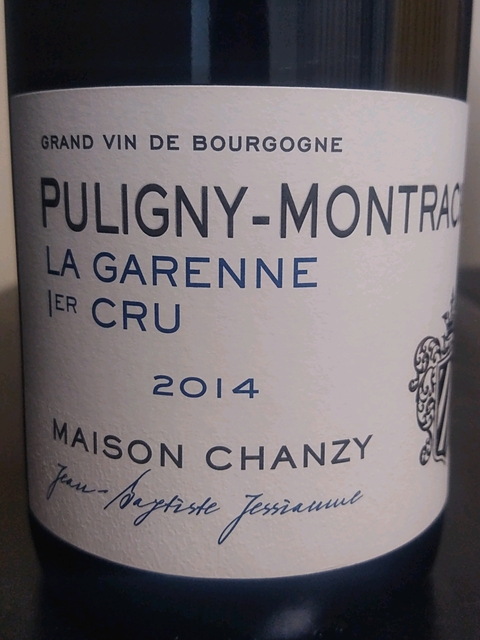 Maison Chanzy Puligny Montrachet La Garenne 1er Cru