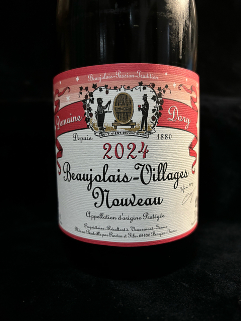 Dom. Dory Beaujolais Villages Nouveau(ドメーヌ・ドリー ボージョレ・ヴィラージュ ヌーヴォー)