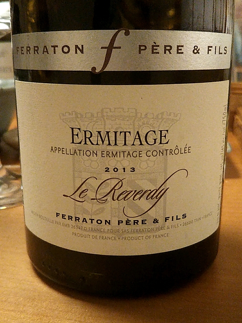 Ferraton Père & Fils Ermitage Le Reverdy