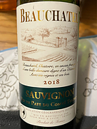 ボーシャテル ソーヴィニョン(2018)