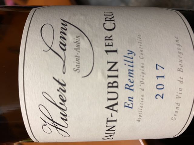 【期間限定価格】ユベールラミー　Saint-Aubin 1er Cru 2014 期間限定価格】ユベールラミー Saint-Aubin 1er Cru 2014 期間