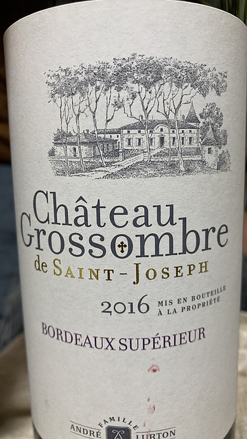 Ch. Grossombre de Saint Joseph(シャトー・グロソンブル・ド・サン・ジョゼフ)