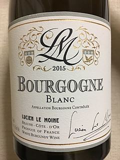 Lucien Le Moine Bourgogne Blanc(ルシアン・ル・モワンヌ ブルゴーニュ ブラン)