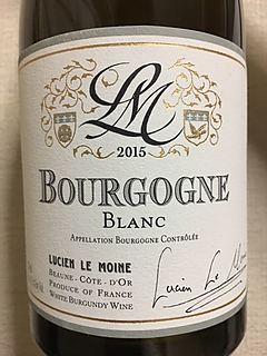 Lucien Le Moine Bourgogne Blanc